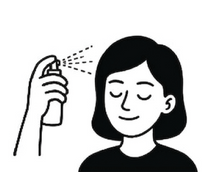 رشي على الفروة